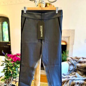 James Perse Yosemite Color Blocked Legging Grey